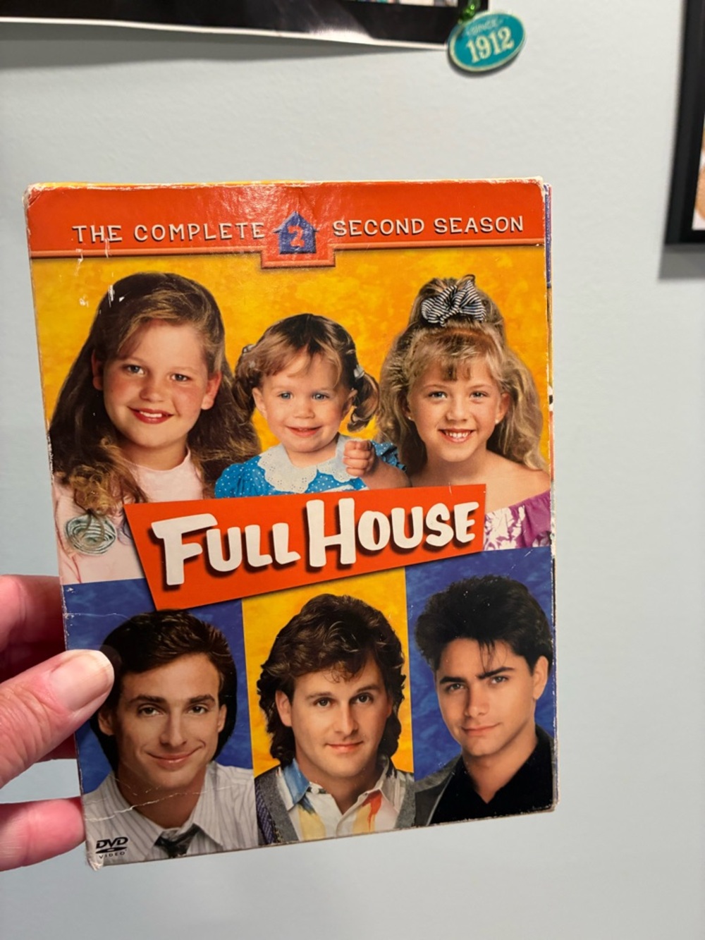 Full House The Complete Second Season DVD - Orange/Yellow Cover